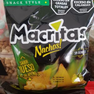Nachos Macritas Queso y Jalapeño