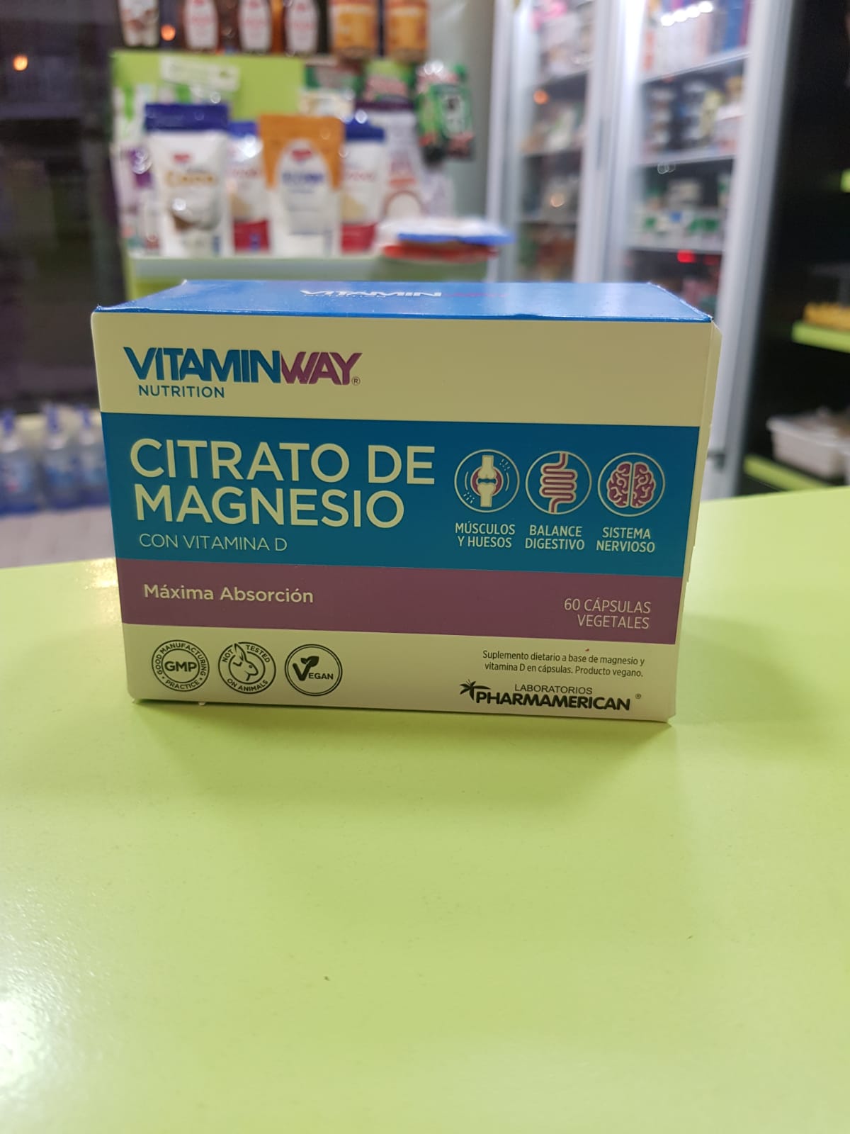Vitamina Way Citrato de magnesio con Vitamina D
