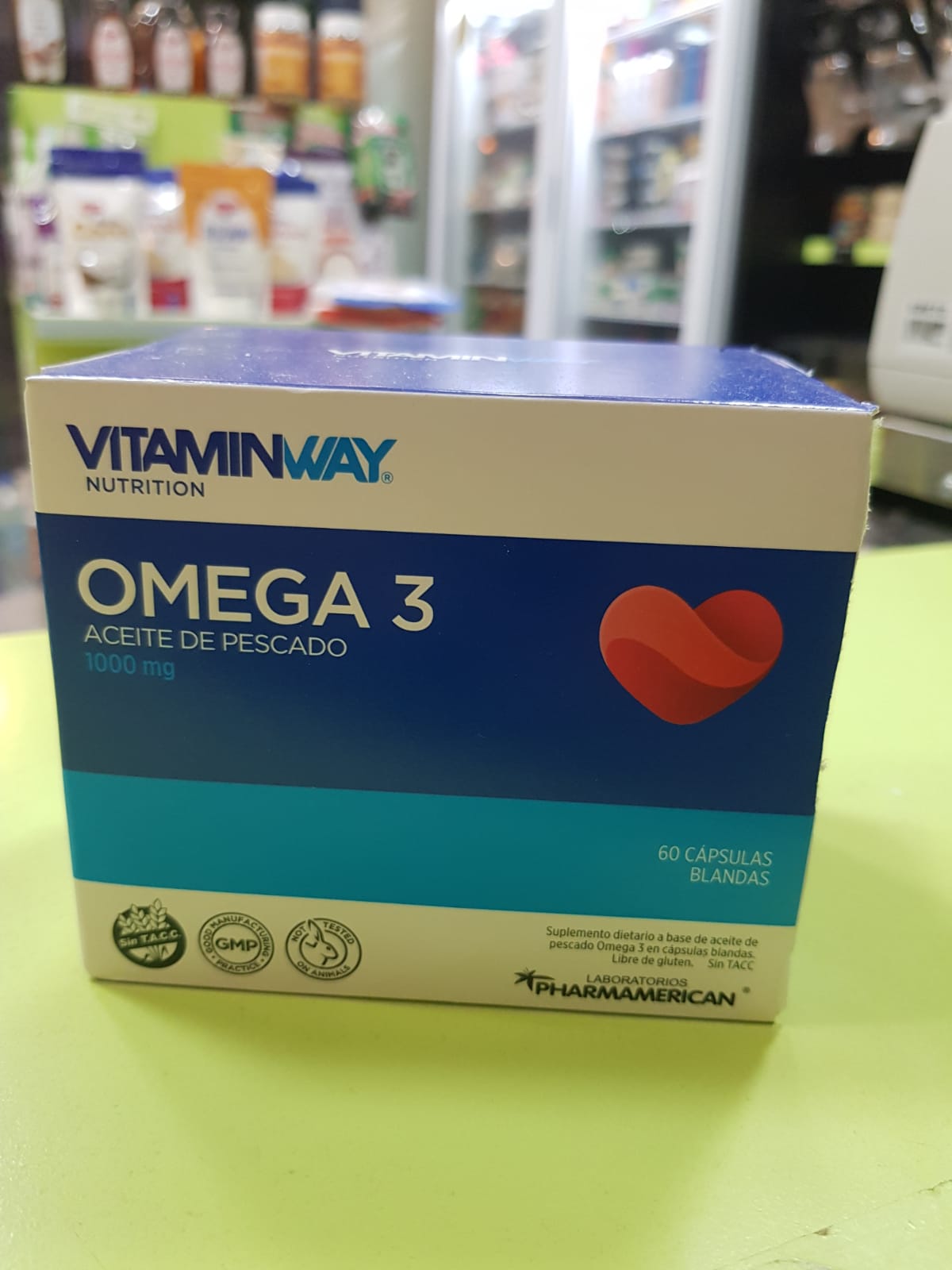 Vitamina Way Omega 3 vitamina de pescado